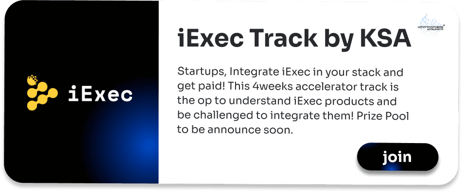 Data Protection Startup Track by iExec